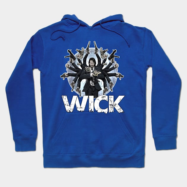 John Wick (Alt Print) Hoodie by Miskatonic Designs